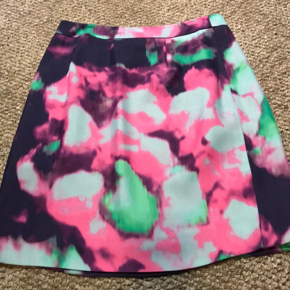 Kate Spade watercolor skirt - Picture 3 of 6